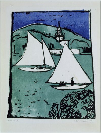 Mueggelsee by Ernst Ludwig Kirchner